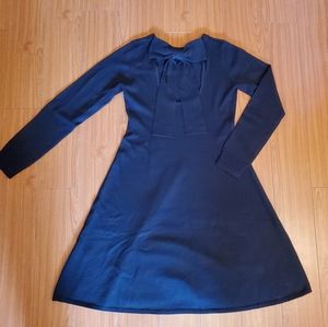 Vince Camuto XS Bow Back Sweater Dress